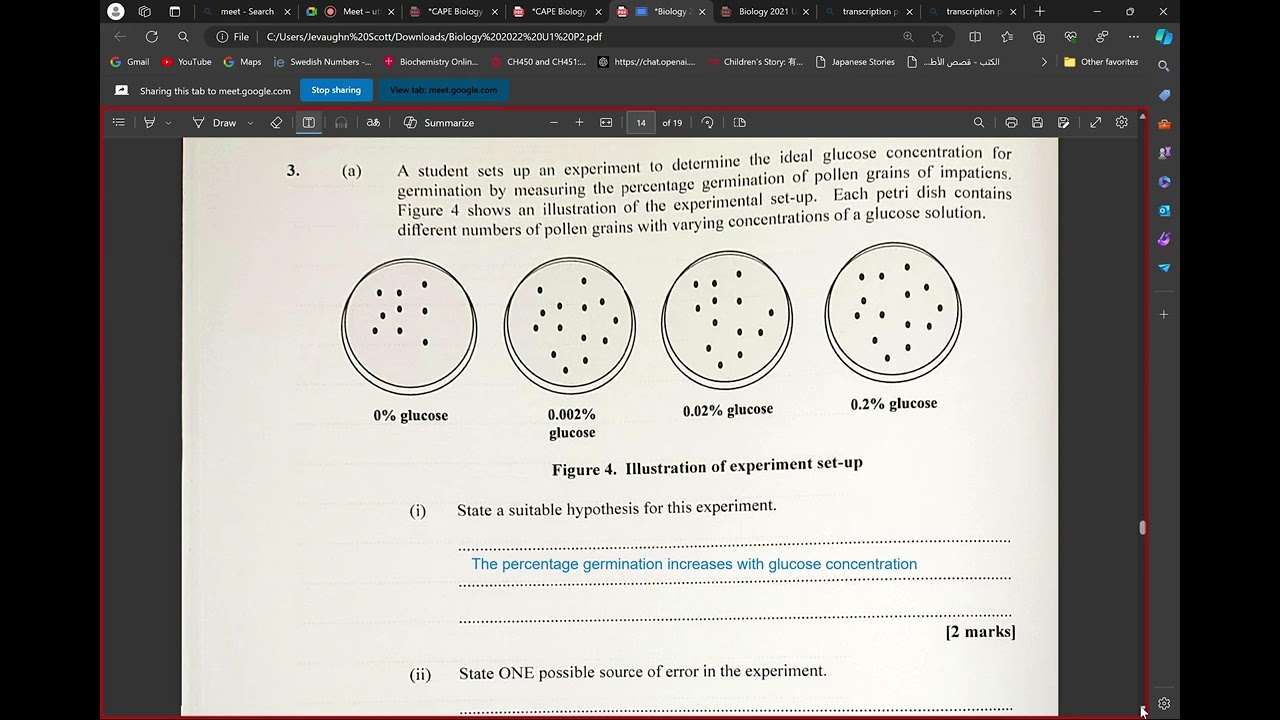 Biology Unit 1 2022 Module 3