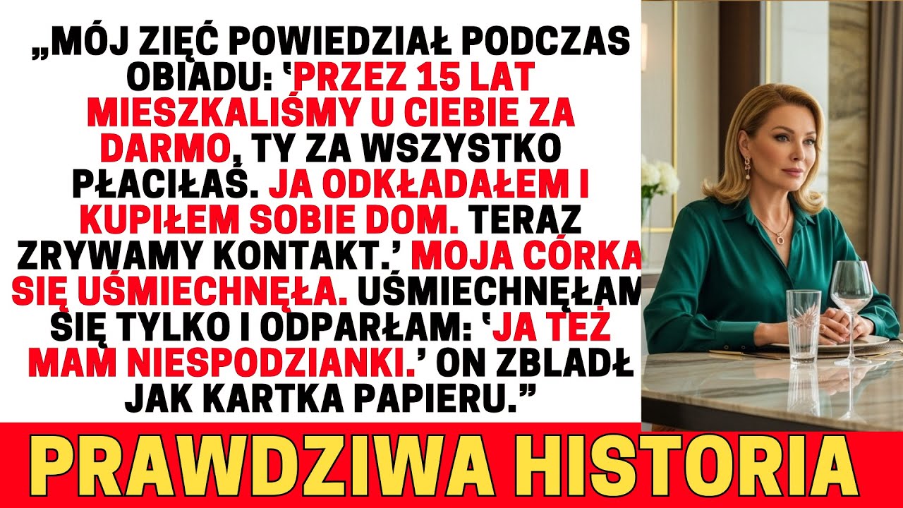 Kiedy to ty pokrywałaś wszystkie koszty, ja kupiłem sobie dom — i teraz to ty zostajesz tutaj sama