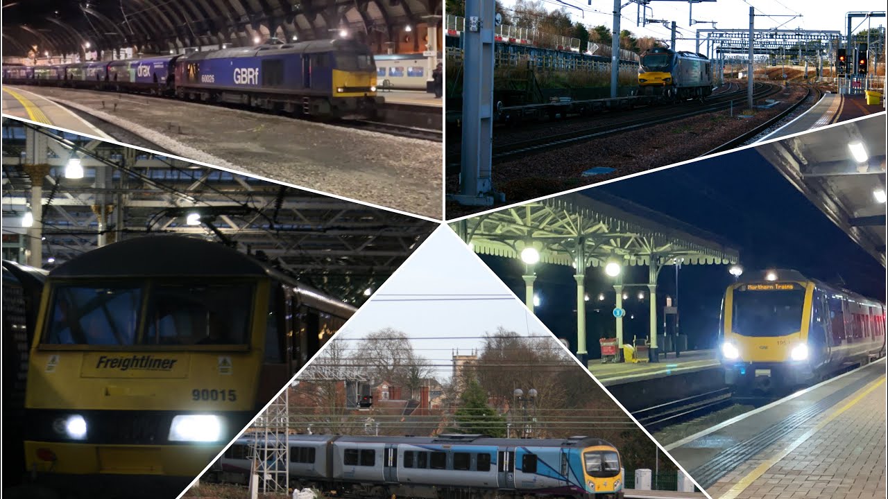 Trains In The UK 2025 (Ft. TPE AWC DRS FL etc.) 