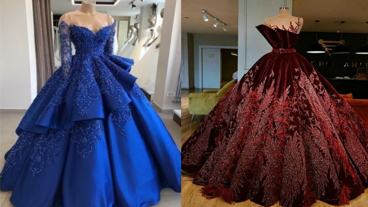 Gown/Ball gown 2019/Bridal gown 2019/Wedding gown 2019/Party wear long dresses