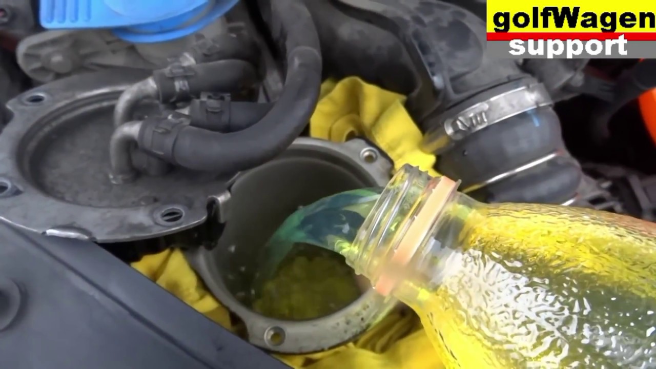3 way fuel system start after fuel filter change on VW, VW Golf 5