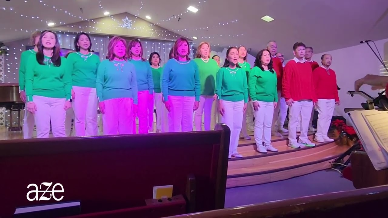 CICC CHOIR sings  Make His Praise Glorious Finalé Medley 12/21/25 #ciccchoir ##cicclp #azemedia 