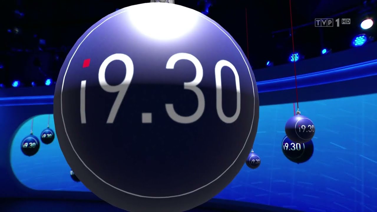Jedynka - świąteczna czołówka programu informacyjnego 19:30 (24.12.2024)