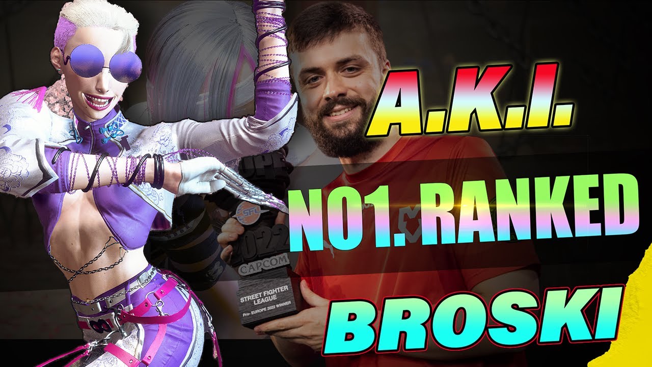 SF6 | World Dangerous - Broski No.1 Master Ranked A.K.I 👉 High-Level Street Fighter 6 Gameplay