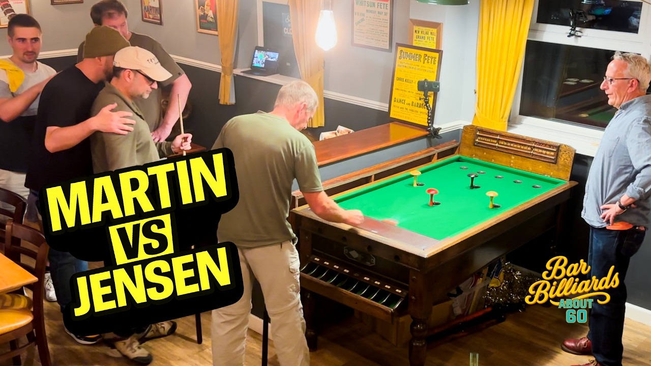 Martin vs Jensen - Lionhearts vs Vikings - Cup Match 2025 #BarBilliards