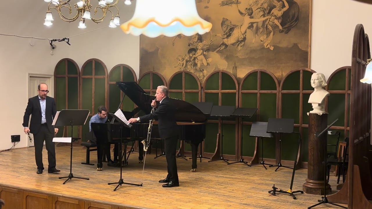 Felix Mendelssohn - Concertpieces op. 114 for clarinet, basethorn and piano