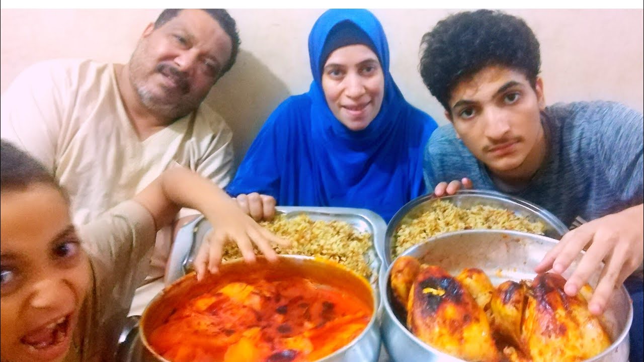 العيال مصدقوا زي مايكون مابيكلوش فراخ قبل كده وسامح