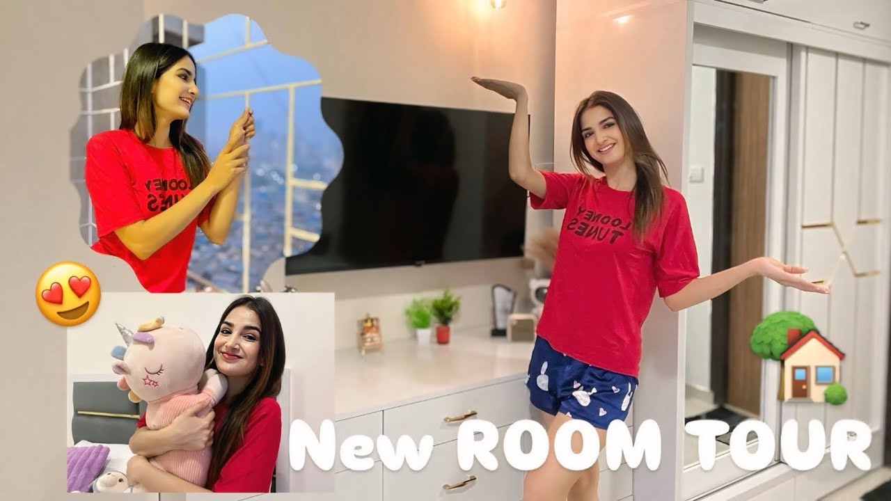 New Room Tour | Christmas homecoming ft Rishya Sakstin❤️