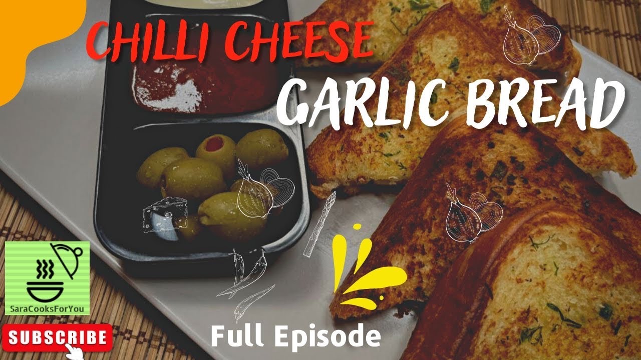 CHILI CHEESE GARLIC BREAD TOAST |EASY IFTAR RECIPE | QUICK VEG RECIPES FOR IFTAR
