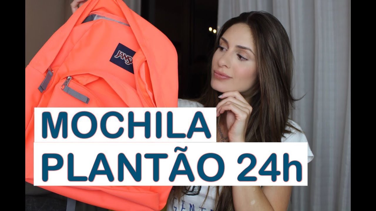 O QUE EU LEVO PARA O PLANTÃO DE 24H | Camila Karam