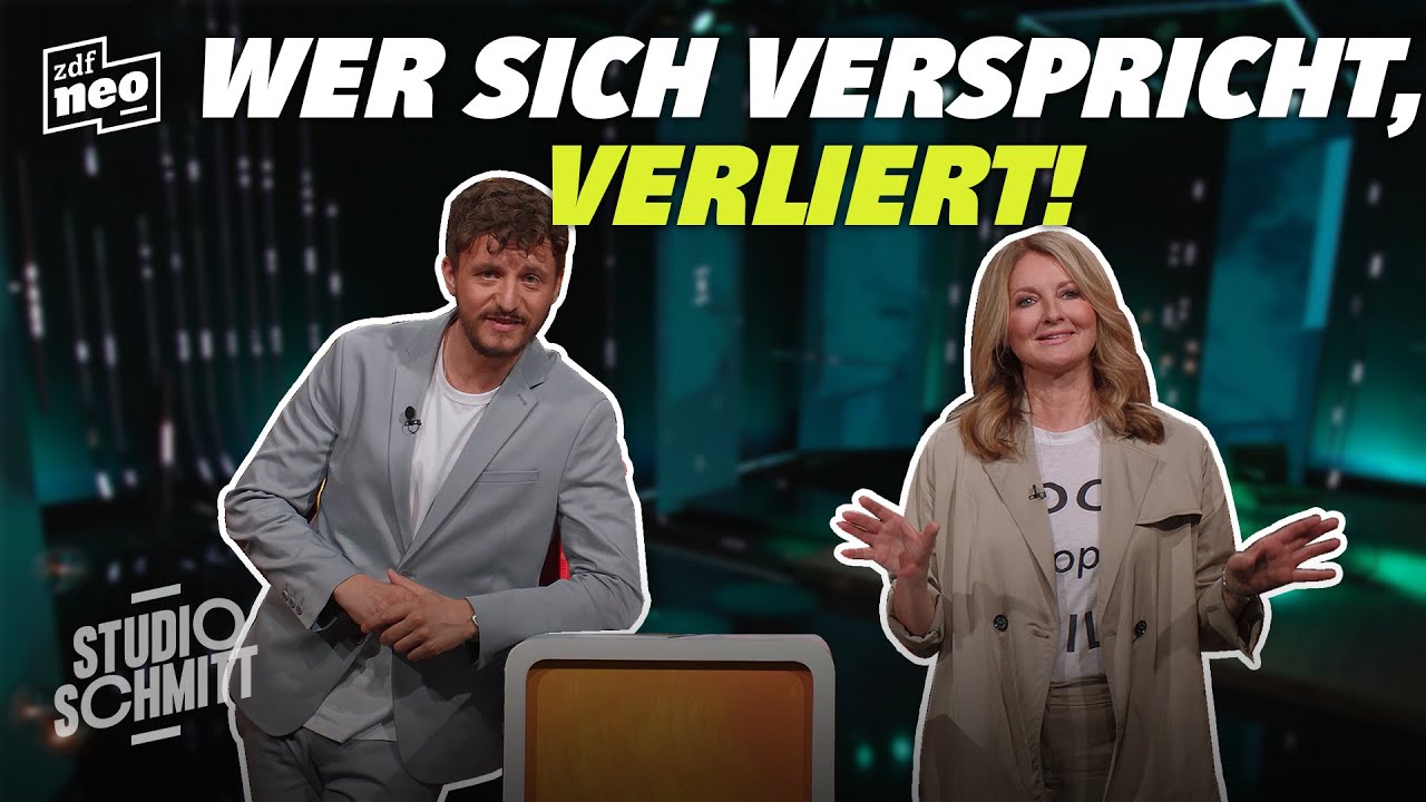 Tommi Schmitt und Frauke Ludowig gegen den Teleprompter | Studio Schmitt
