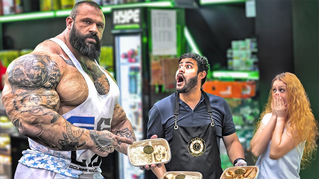 EVERYONE WAS SCARED! - THE TERRIFYING APPEARANCE OF MONSTER BODYBUILDER - ILLIAM GOLEM
