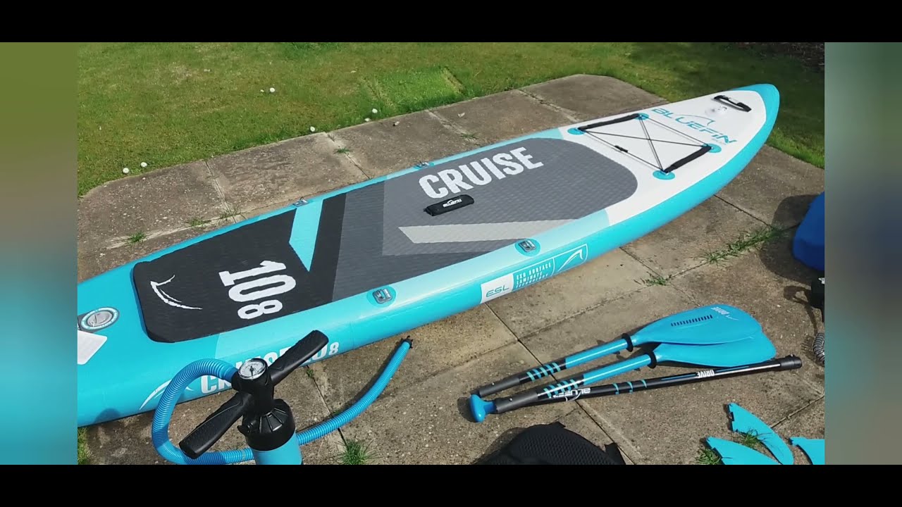 Bluefin Cruise 10.8 Paddle board... what's in the bag