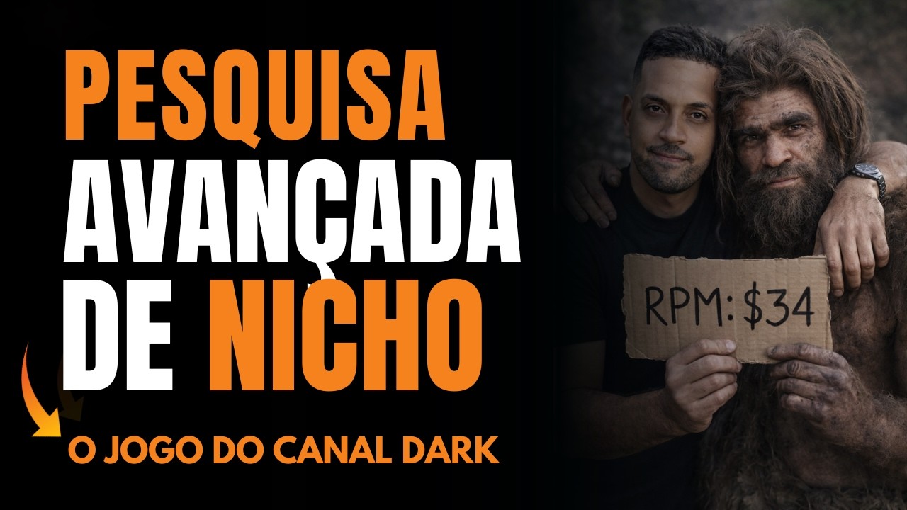 Pare de Competir: Como Encontrar Micronichos Inexplorados de Canal Dark e Monetizar Mais Rápido