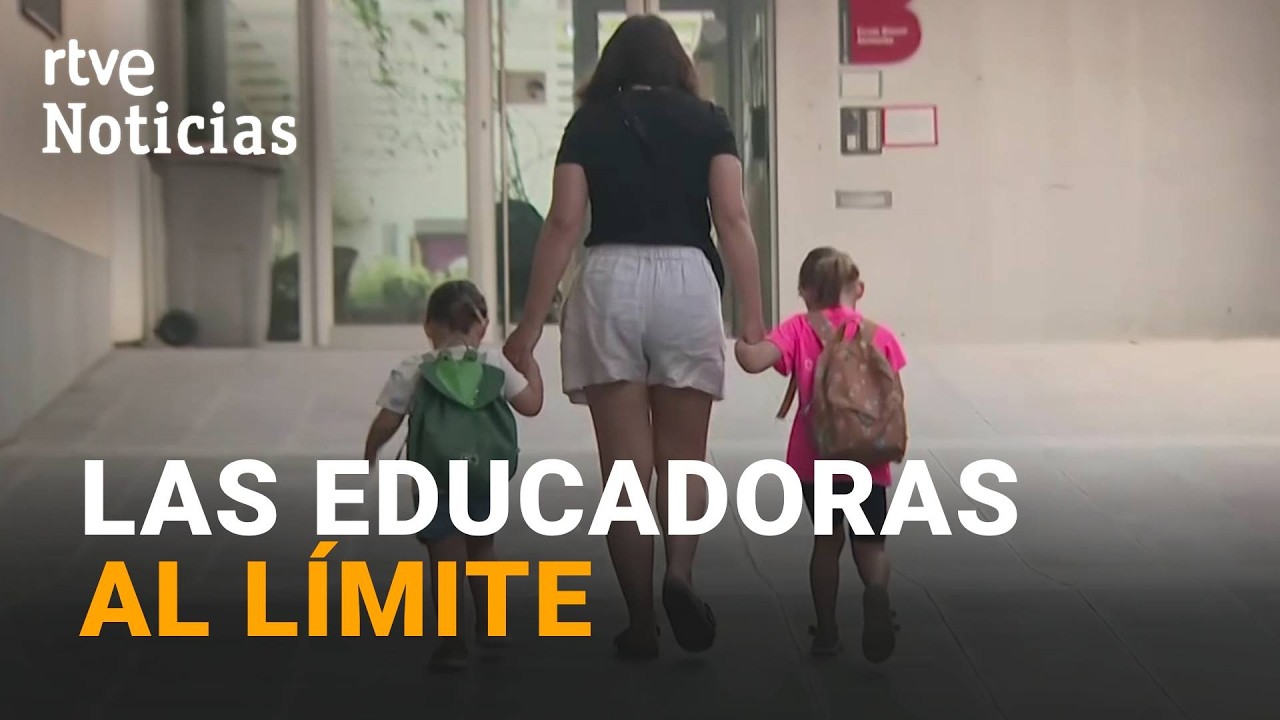 Las EDUCADORAS INFANTILES demandan MEJORES CONDICIONES | RTVE Noticias