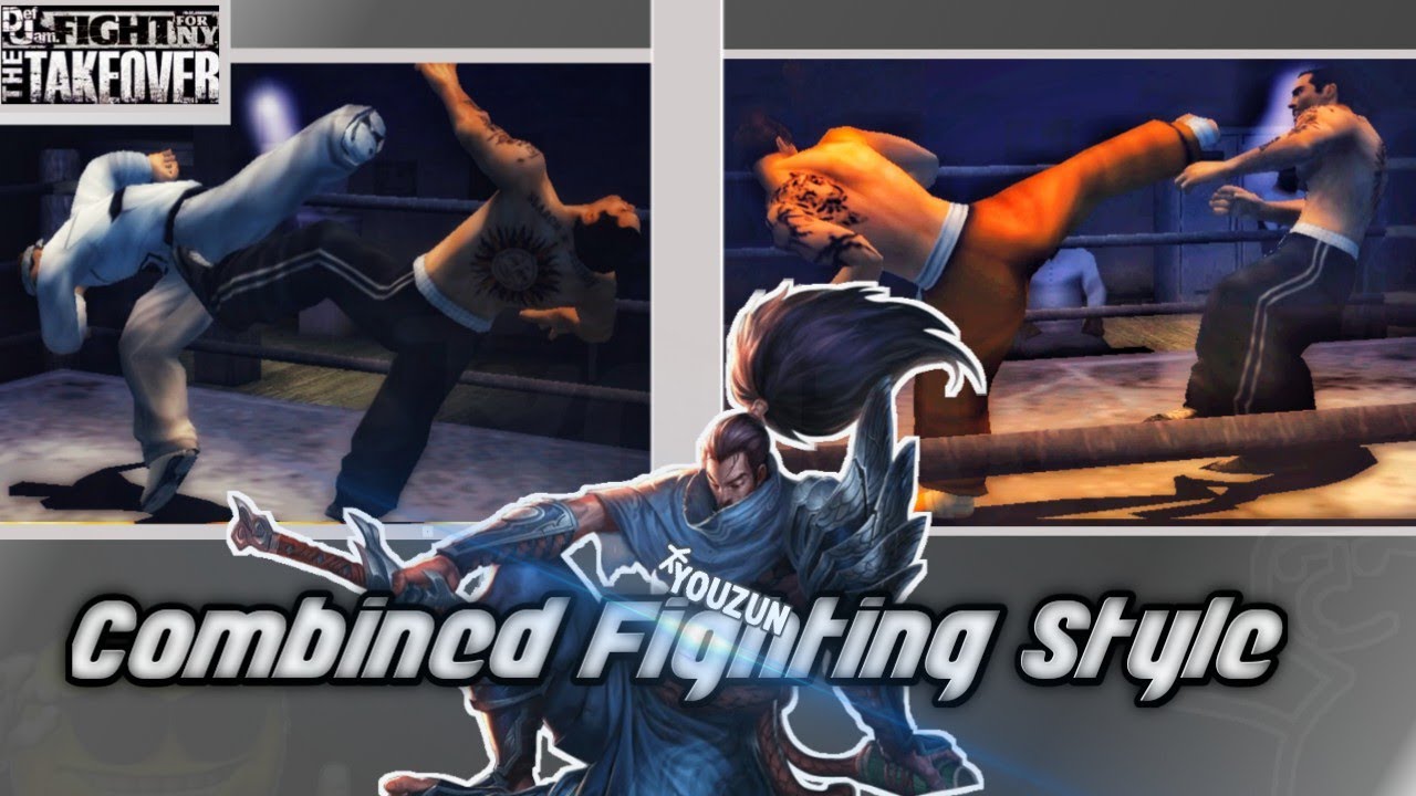 All Combined Fighting Style! - Def Jam FFNY The TakeOver (Part 1).