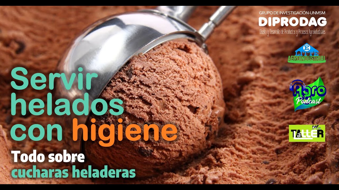 ¿Cómo servir los helados de forma higiénica? Todo acerca de cucharas heladeras/Ciencia de Helados