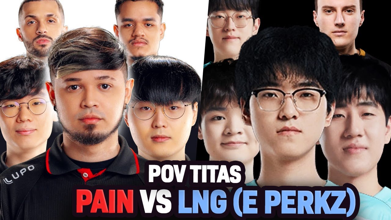 (POV TITAN) PAIN JOGOU CONTRA A LNG E CALOU OS GRINGOS