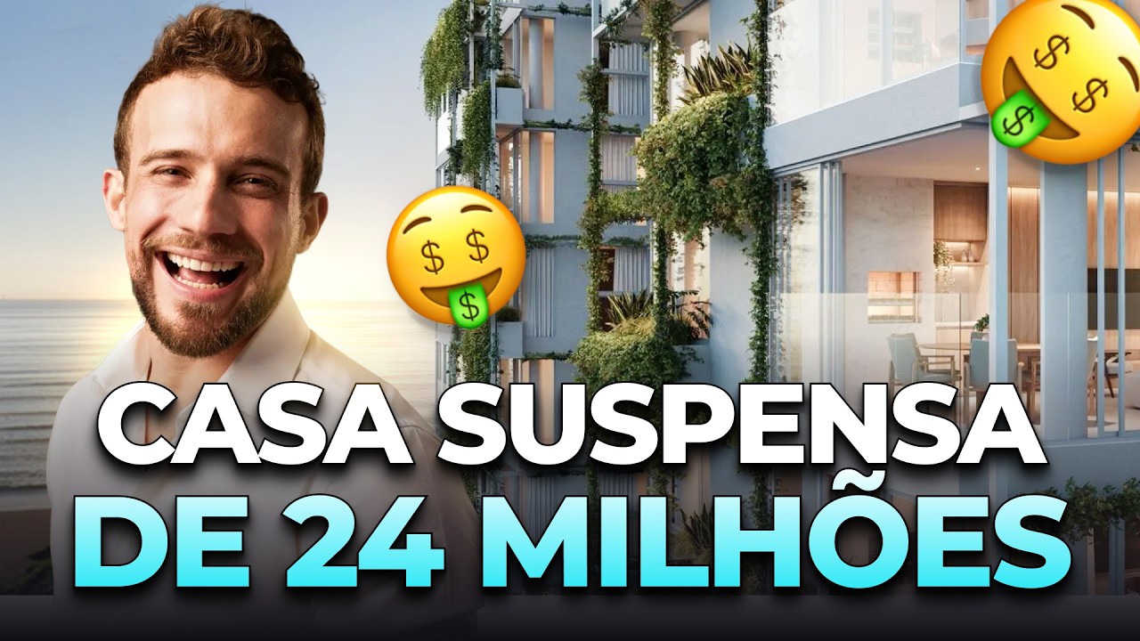 VOU MORAR EM UMA CASA SUSPENSA FRENTE MAR