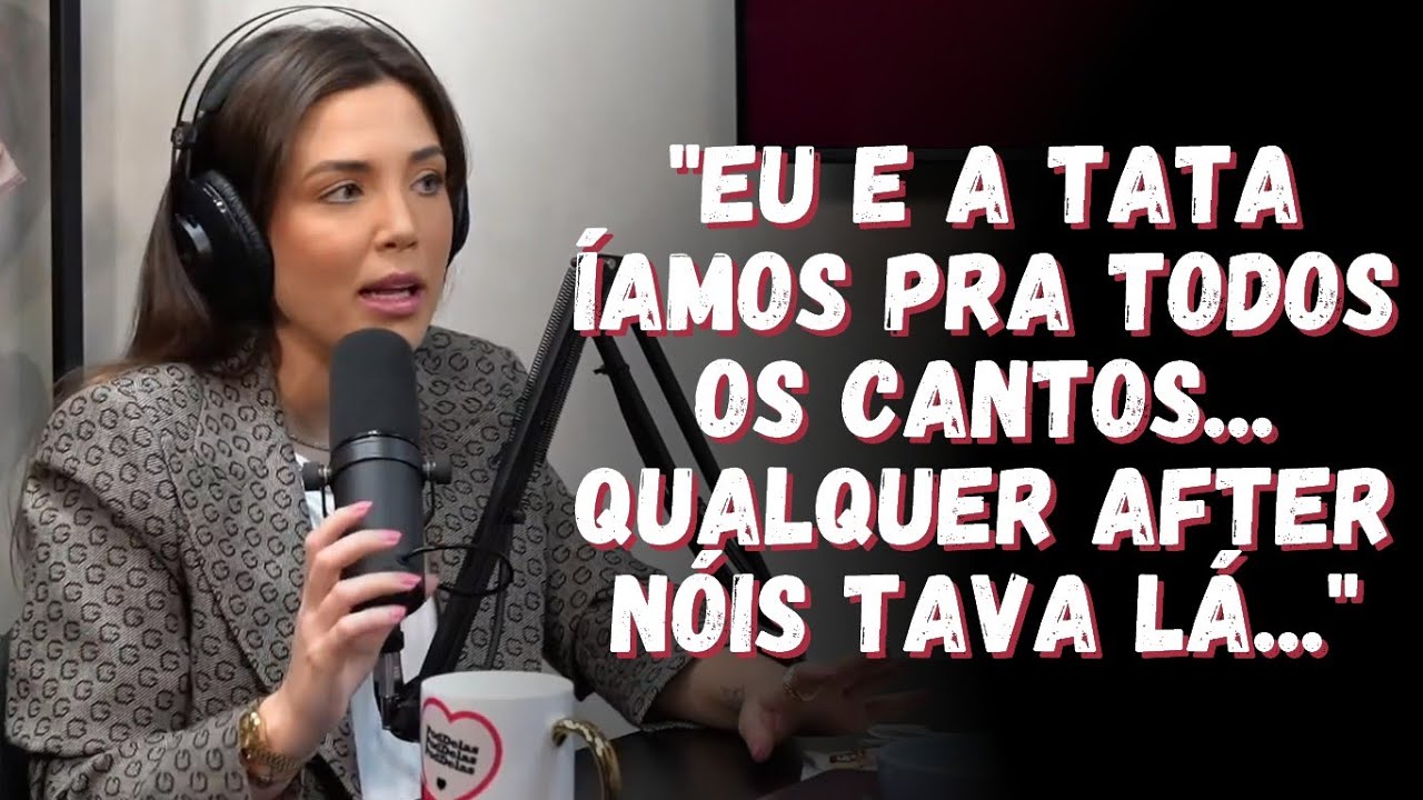 MARI SAMPAIO E TATA ESTANIECK CAUSAVAM NAS BALADAS QUANDO ERAM MAIS NOVAS