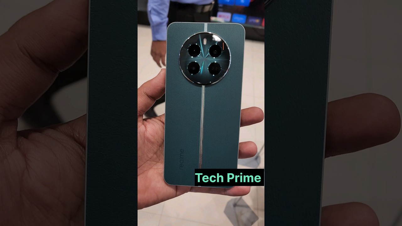 Realme 12X 5G Vegan Leather Green Color #realme #realme13proplus #unboxing #subscribe #shorts