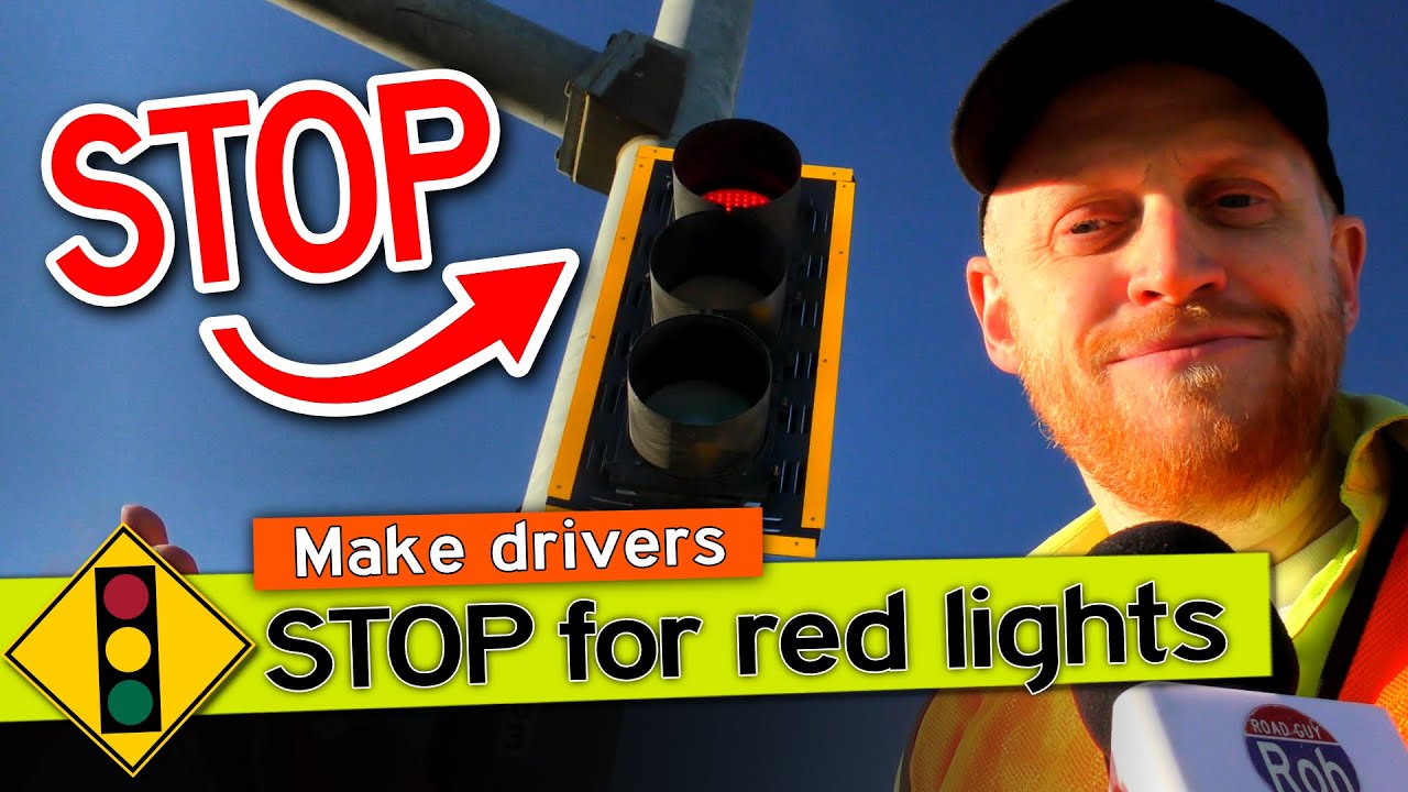 Three ways to FIX a STOP LIGHT (so drivers ACTUALLY STOP!)