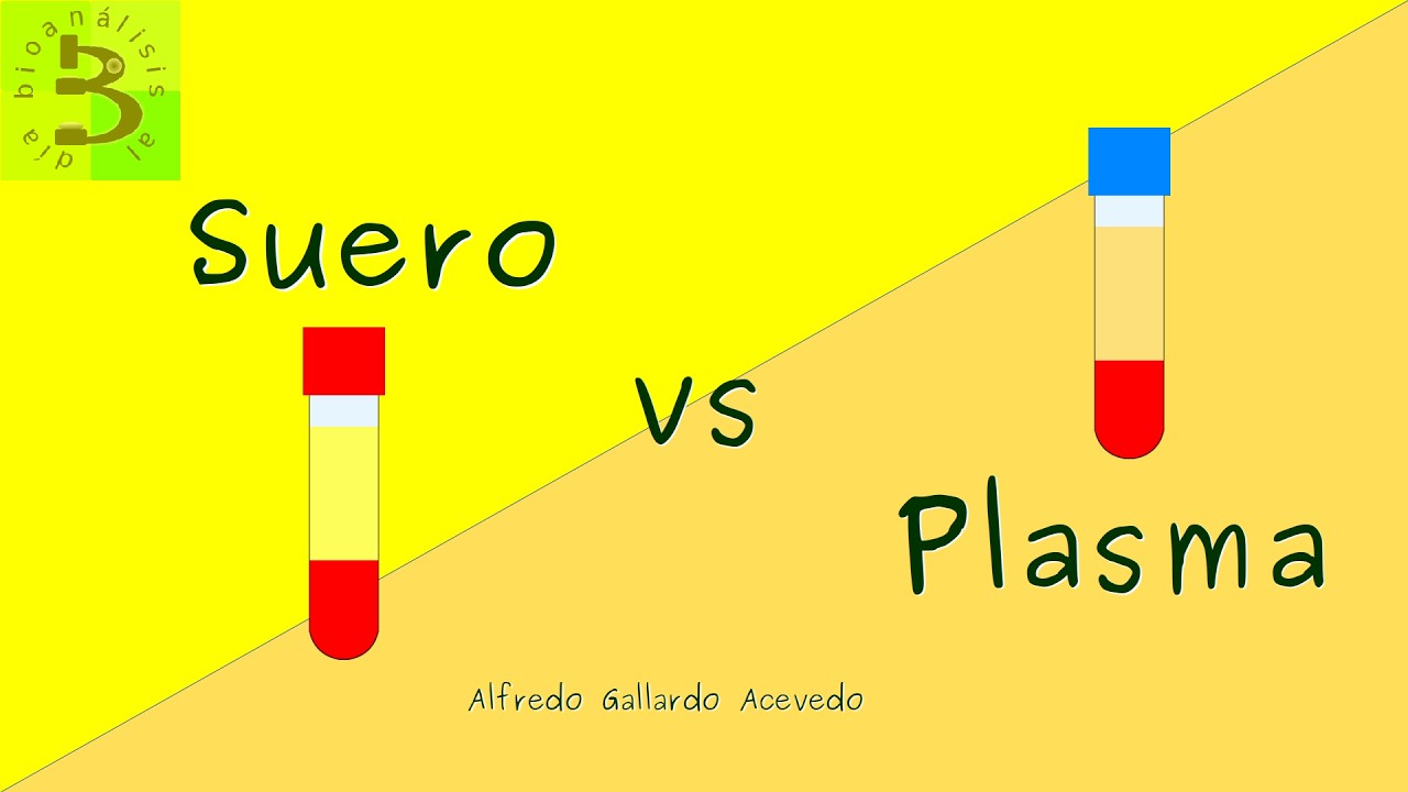 🟨Diferencia entre suero y plasma🟧