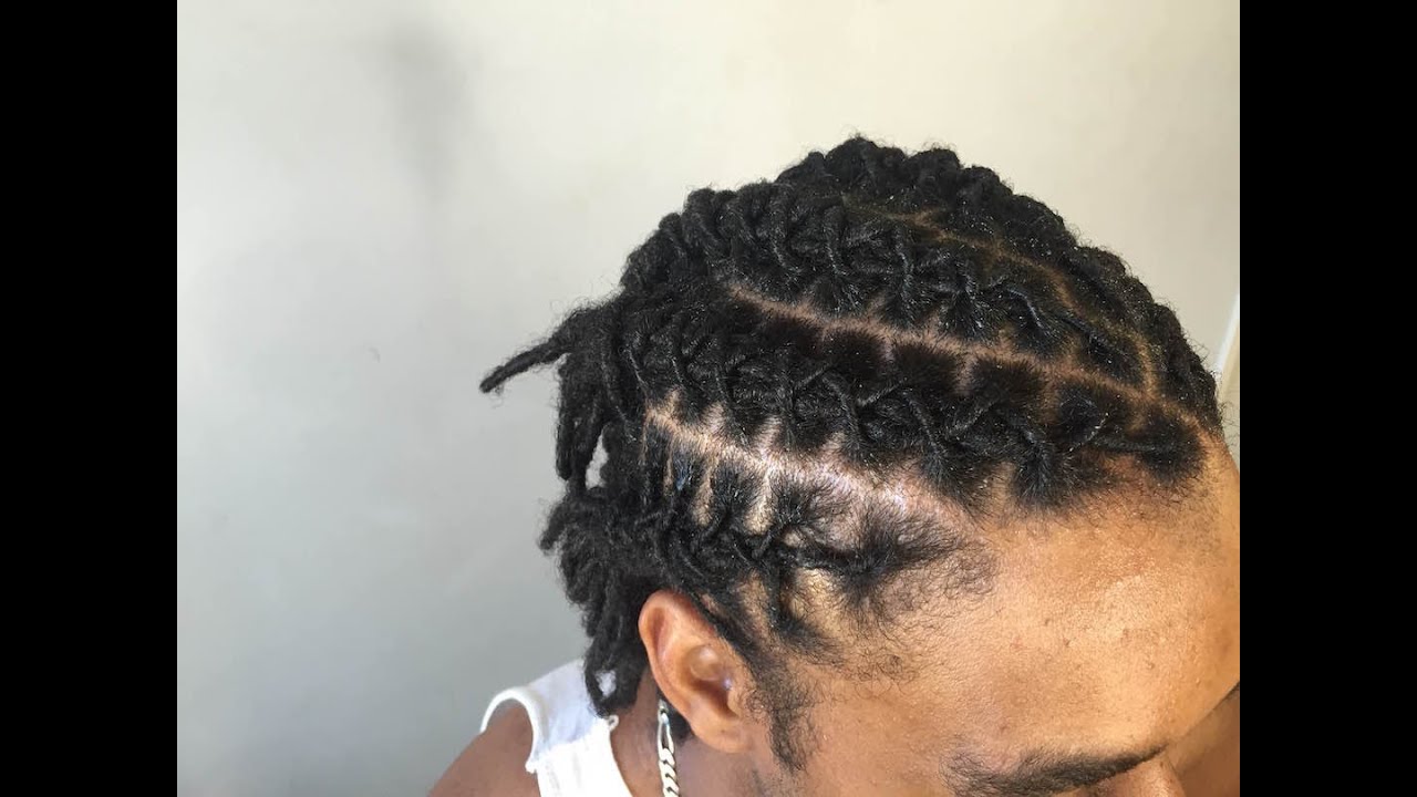 How To Retwist And Style Locs