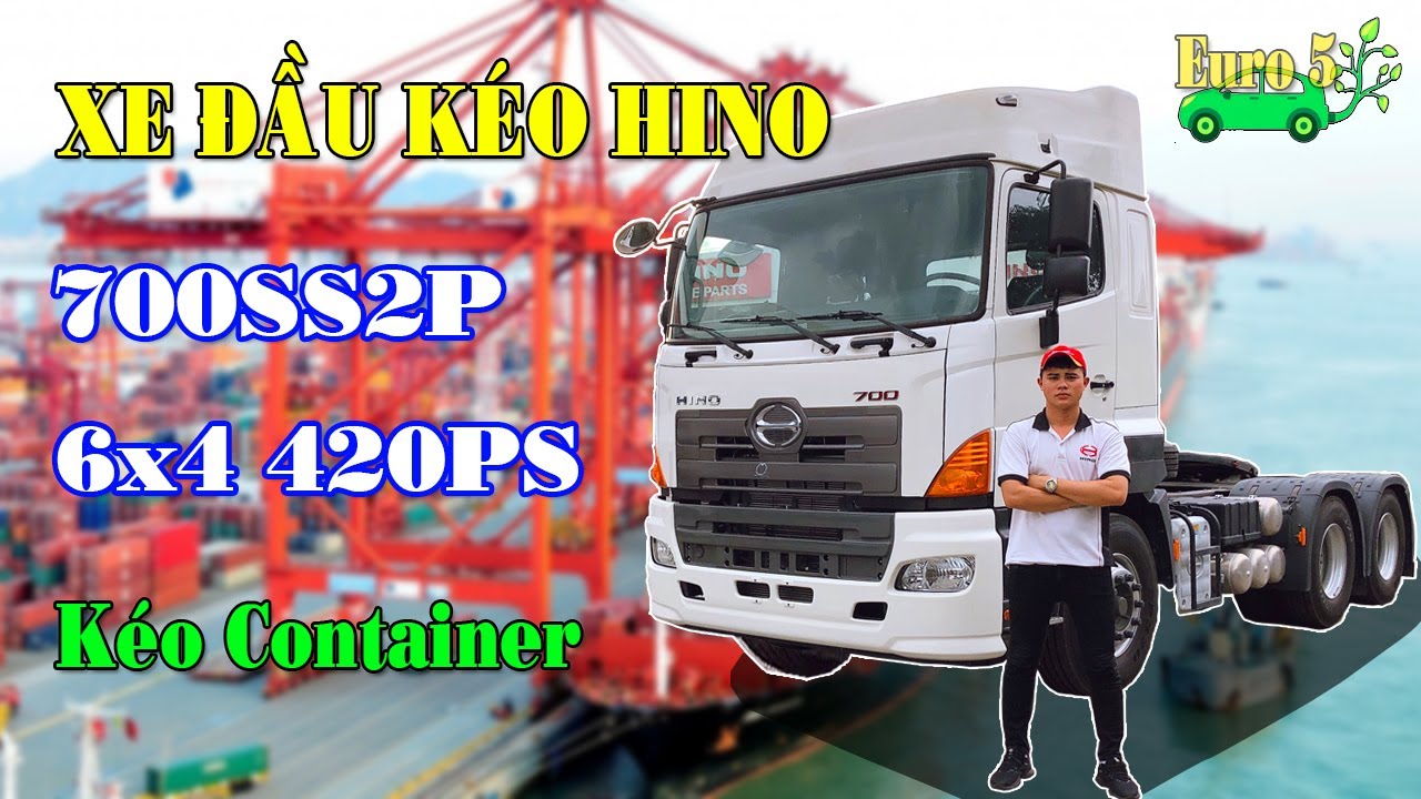 Xe Đầu Kéo Hino 700SS2P - 2 Cầu |Nhập Khẩu Nguyên Chiếc Euro 5