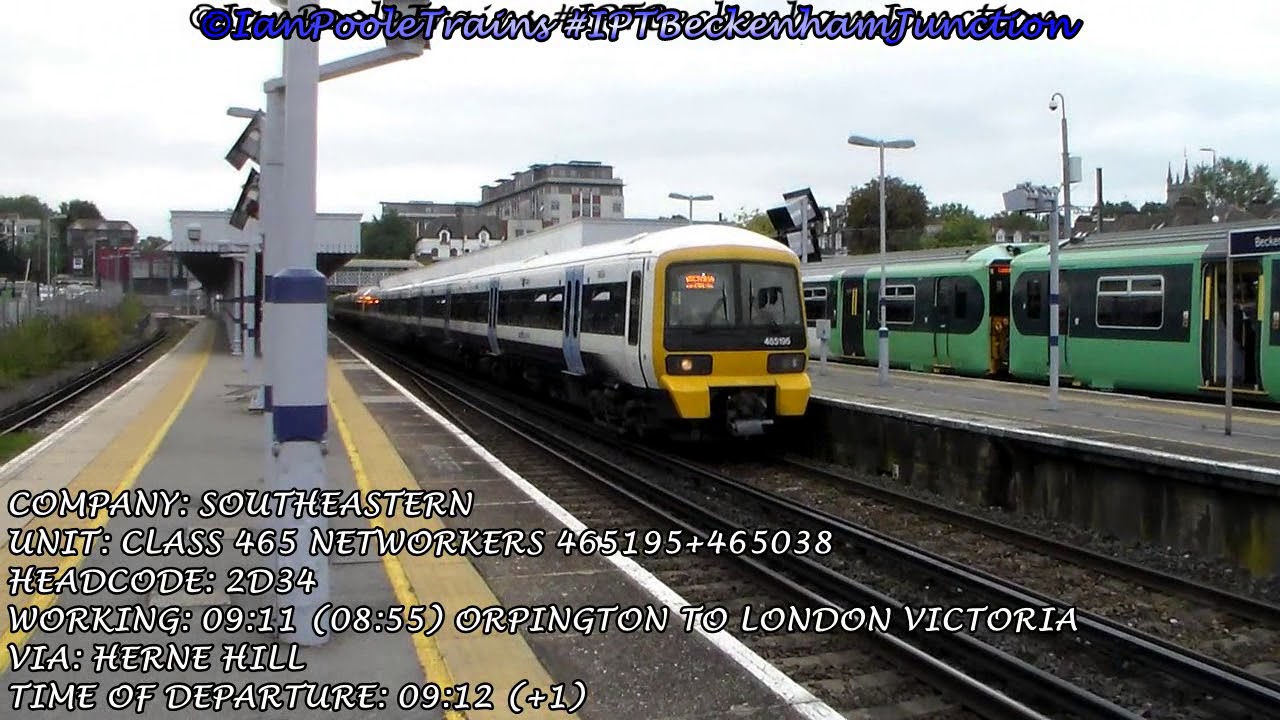 Season 8, Episode 377 - Trains at Beckenham Junction station
