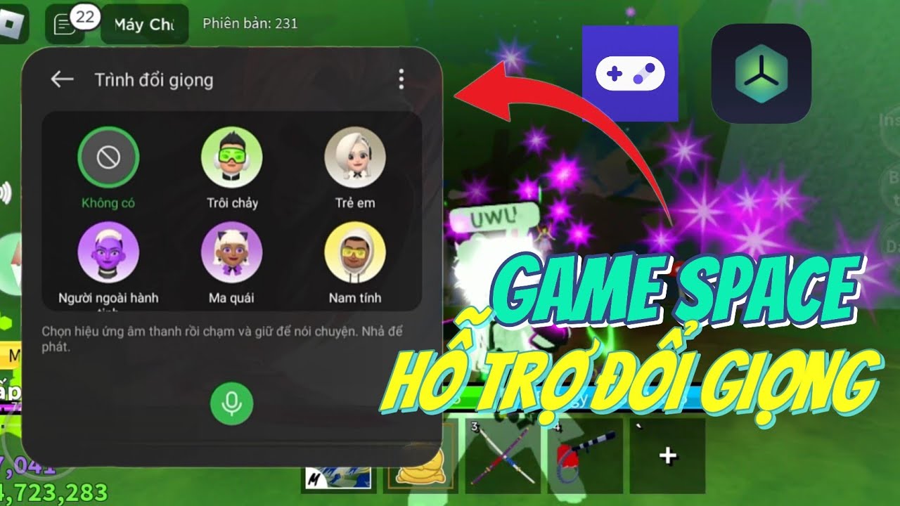 Game Turbo Hỗ Trợ Đổi Giọng Cho Oppo Và Realme Android 10+ || Game Space