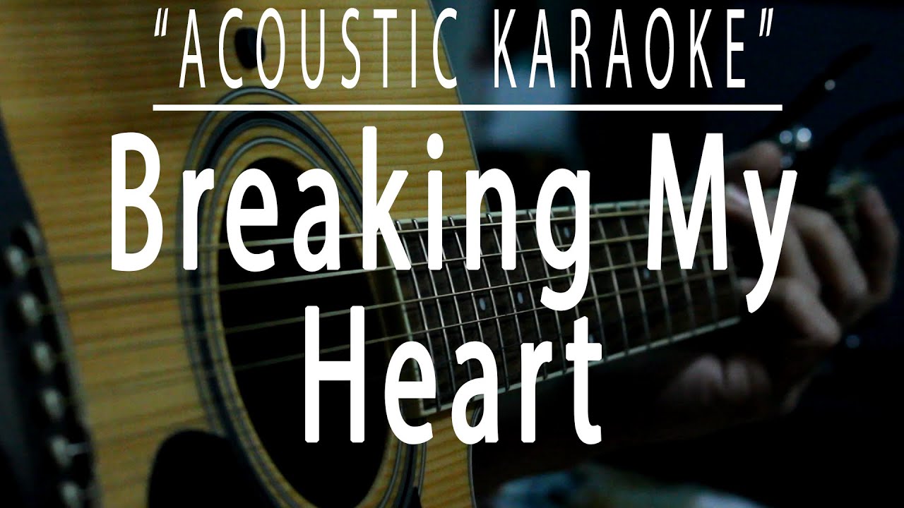Breaking my heart - Michael Learns To Rock (Acoustic karaoke)