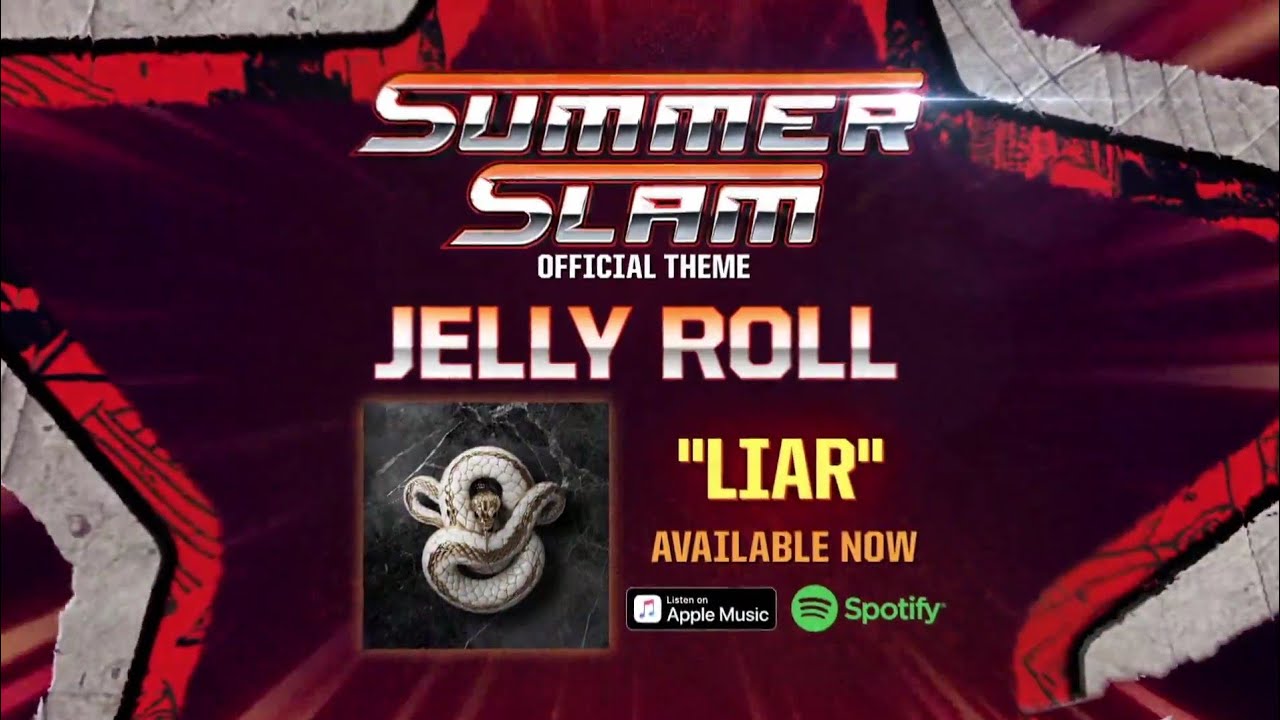 “Liar” by Jelly Roll is an Official Theme Song of WWE SummerSlam 2024