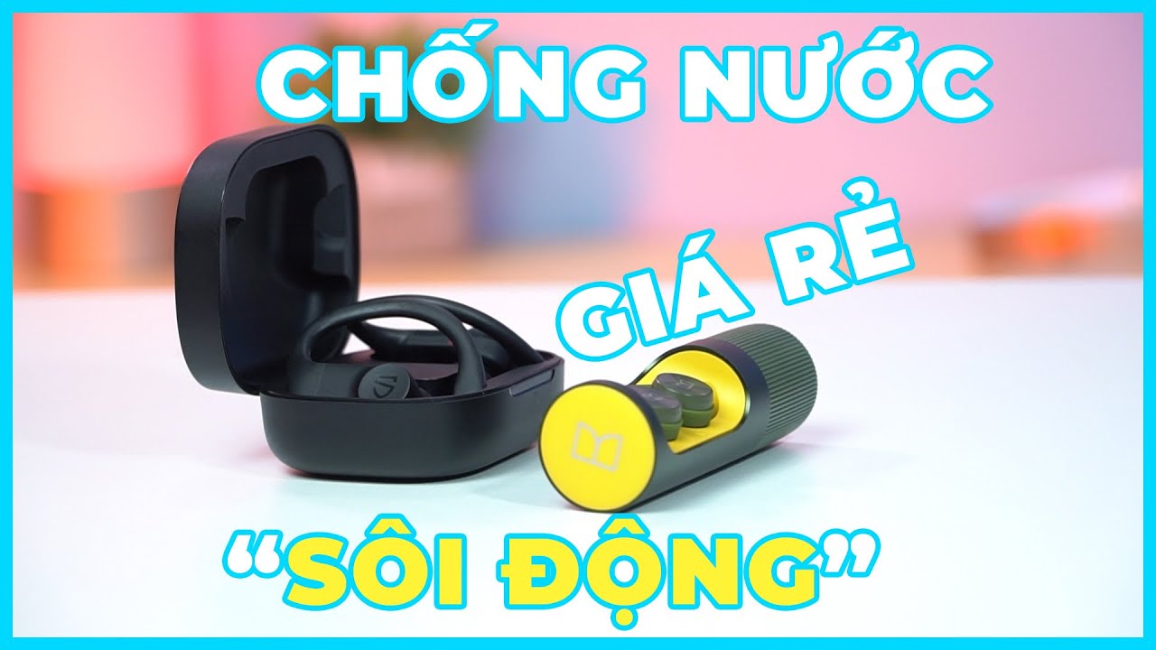 2 tai nghe THỂ THAO mọi người ưa thích nhất: Soundpeats Truewings VS Monster Clarity 101 AirLinks