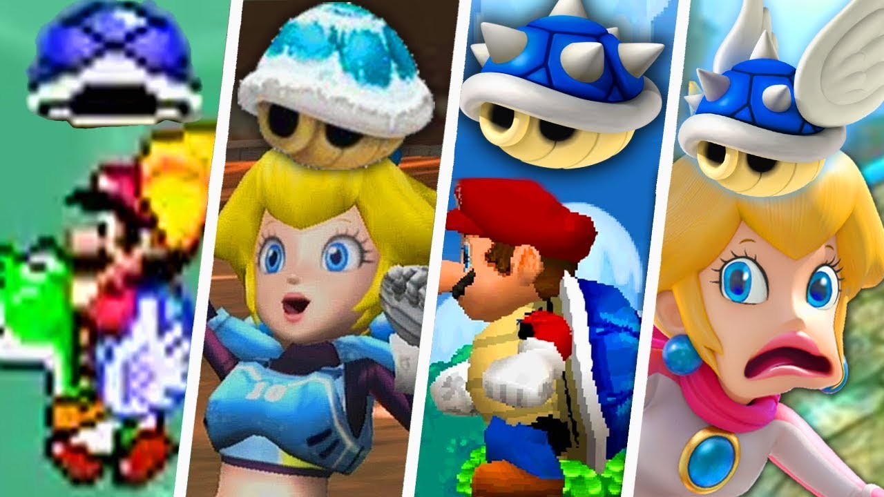 Evolution of Blue Shell (1990 - 2018)