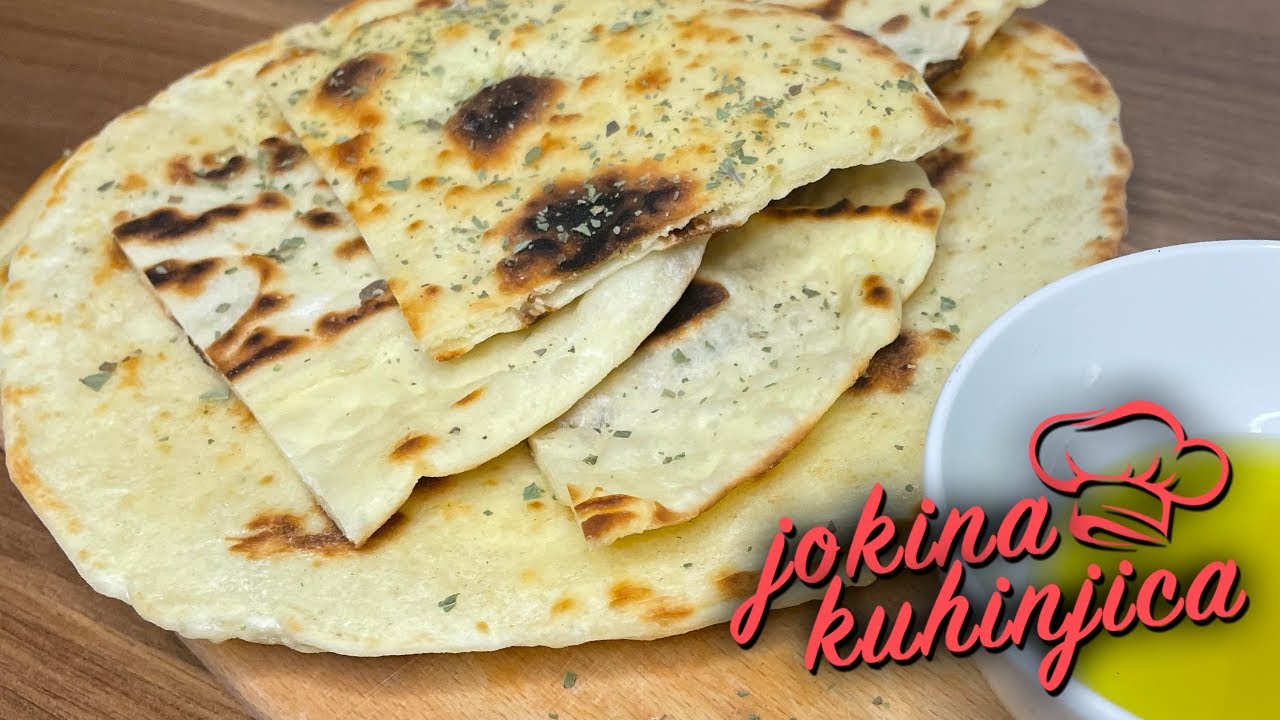 Grcke lepinje za giros (Po receptu grckog kuvara) - Tako vazdusaste i mekane - Ne mozete im odoleti!