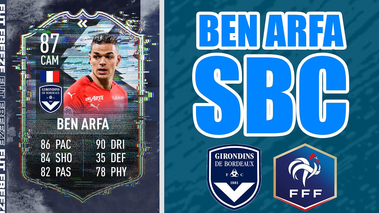 87 FLASHBACK BEN ARFA SBC (WHAT A CARD✅) | FIFA 21 ULTIMATE TEAM!