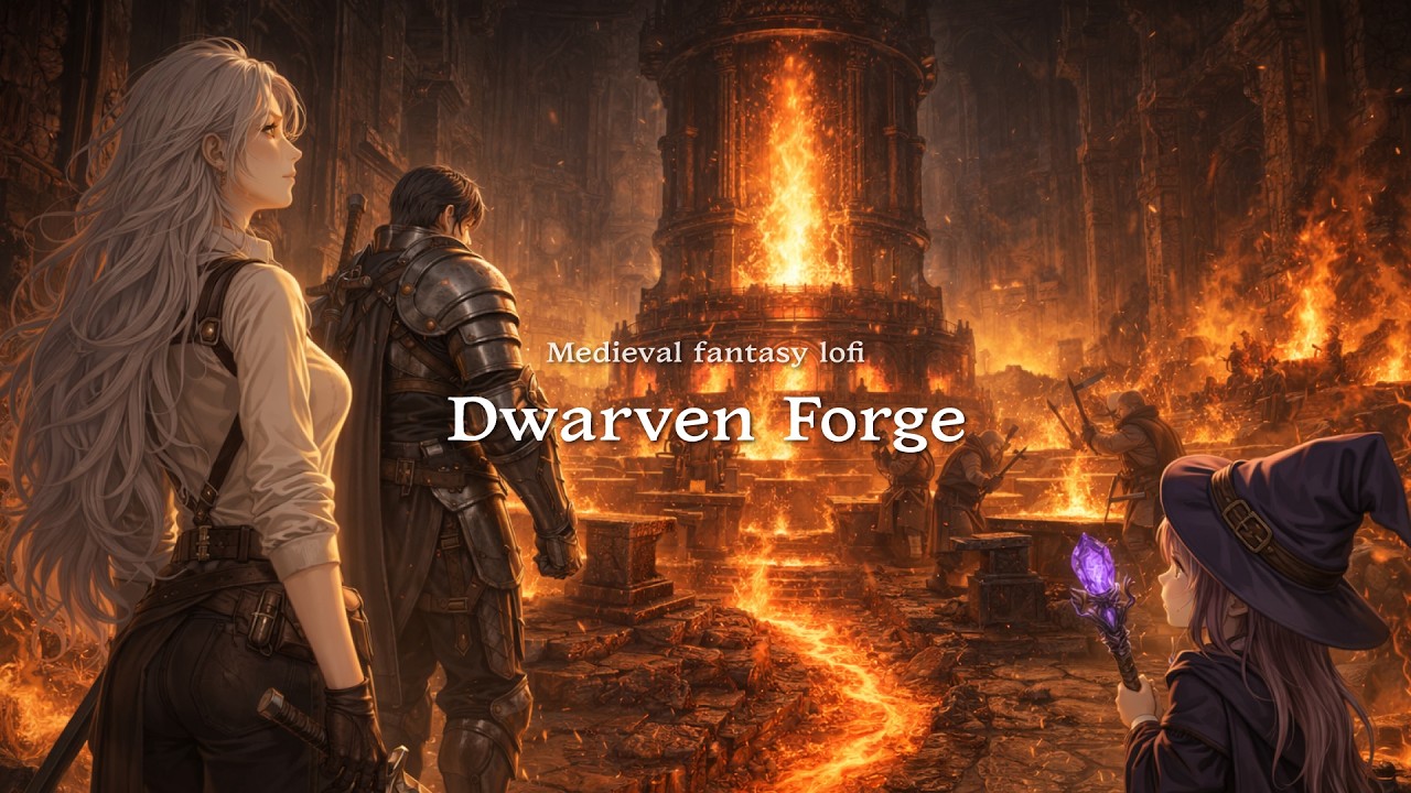 Музыка для Концентрации из Кузницы Дварфов | Dwarven Forge [Playlist]