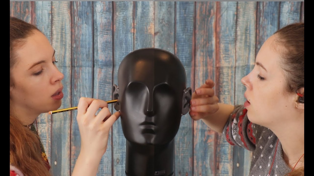 Twin ASMR Ear Attention - Ear Massage, Tingly Sounds & MORE