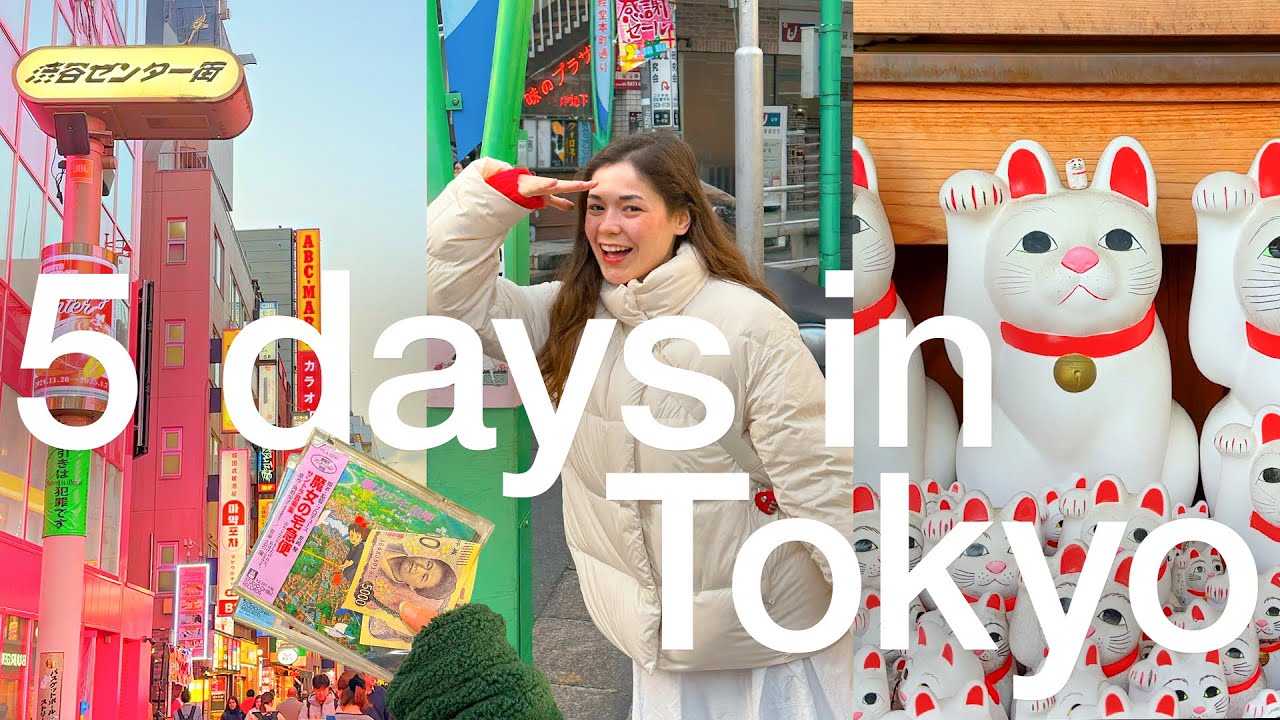 japan diaries ep.01 🇯🇵 five days in tokyo 🐕