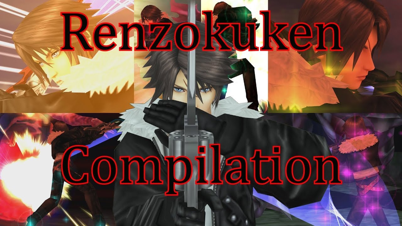 Final Fantasy VIII Remastered [PS4] - Renzokuken Compilation