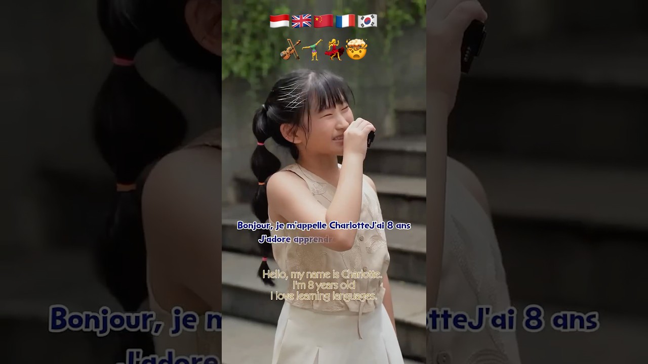 Little Indonesian polyglot speaks HOW many languages?? 😱🇮🇩