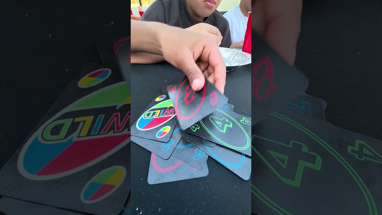 Playing uno