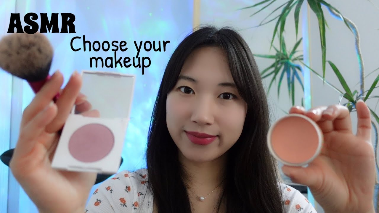ASMR choose your own makeup (layered) 💖