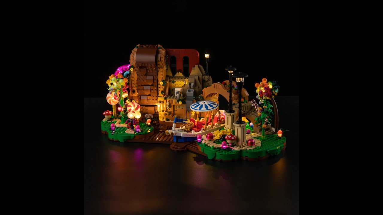 LEGO Willy Wonka the Chocolate Factory Light Kit for #21360