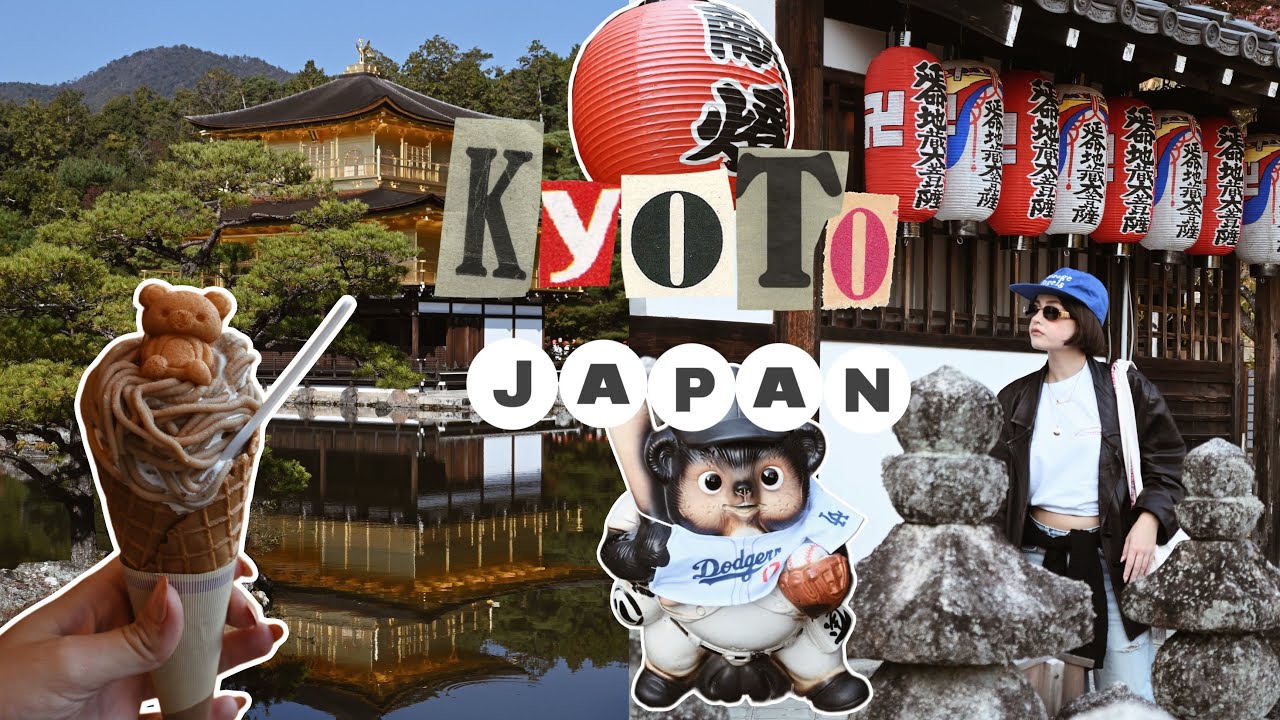 JAPAN TRIP - Vlog (part.1) Découverte de Kyoto, Kinkaku-ji, Arashiyama