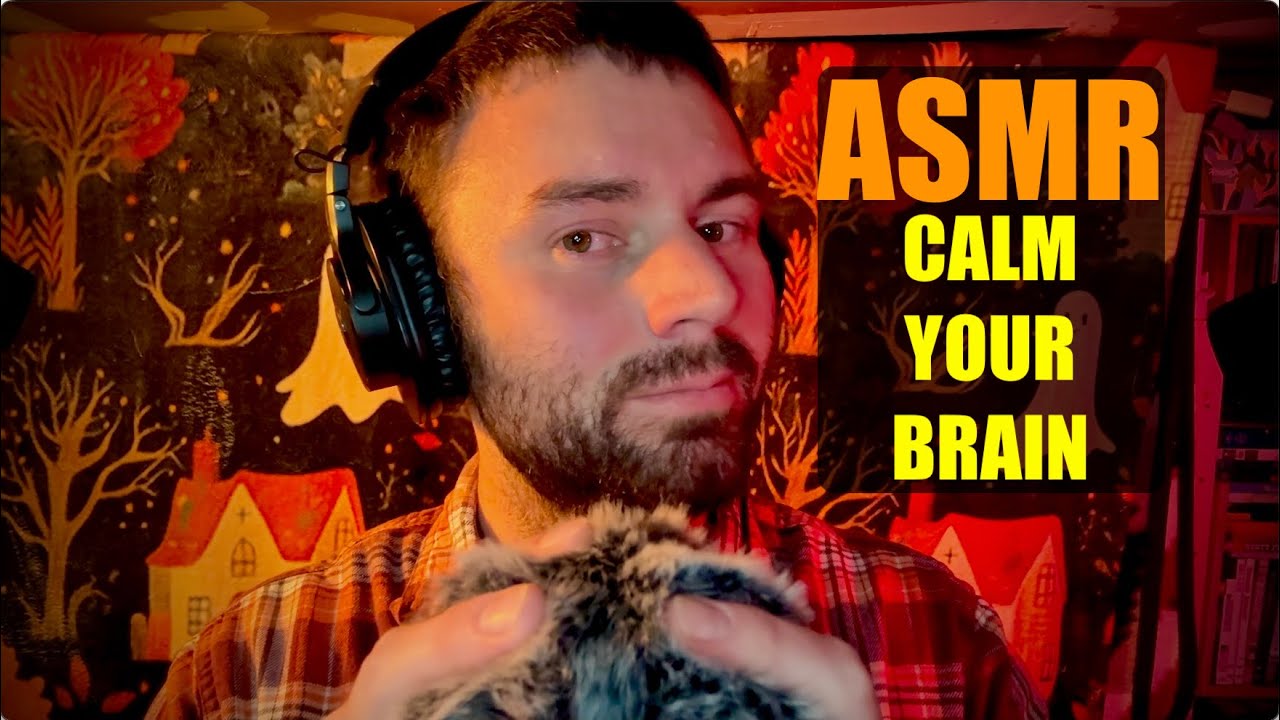 ASMR to Calm Your Brain - Deep Mic Blowing & Fluffy Mic Brushing