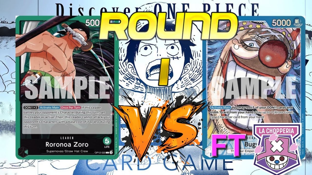 (OP-13)🟢Zoro vs 🔵Buggy (Round 1 - Local Tournament OP13) // One Piece TCG