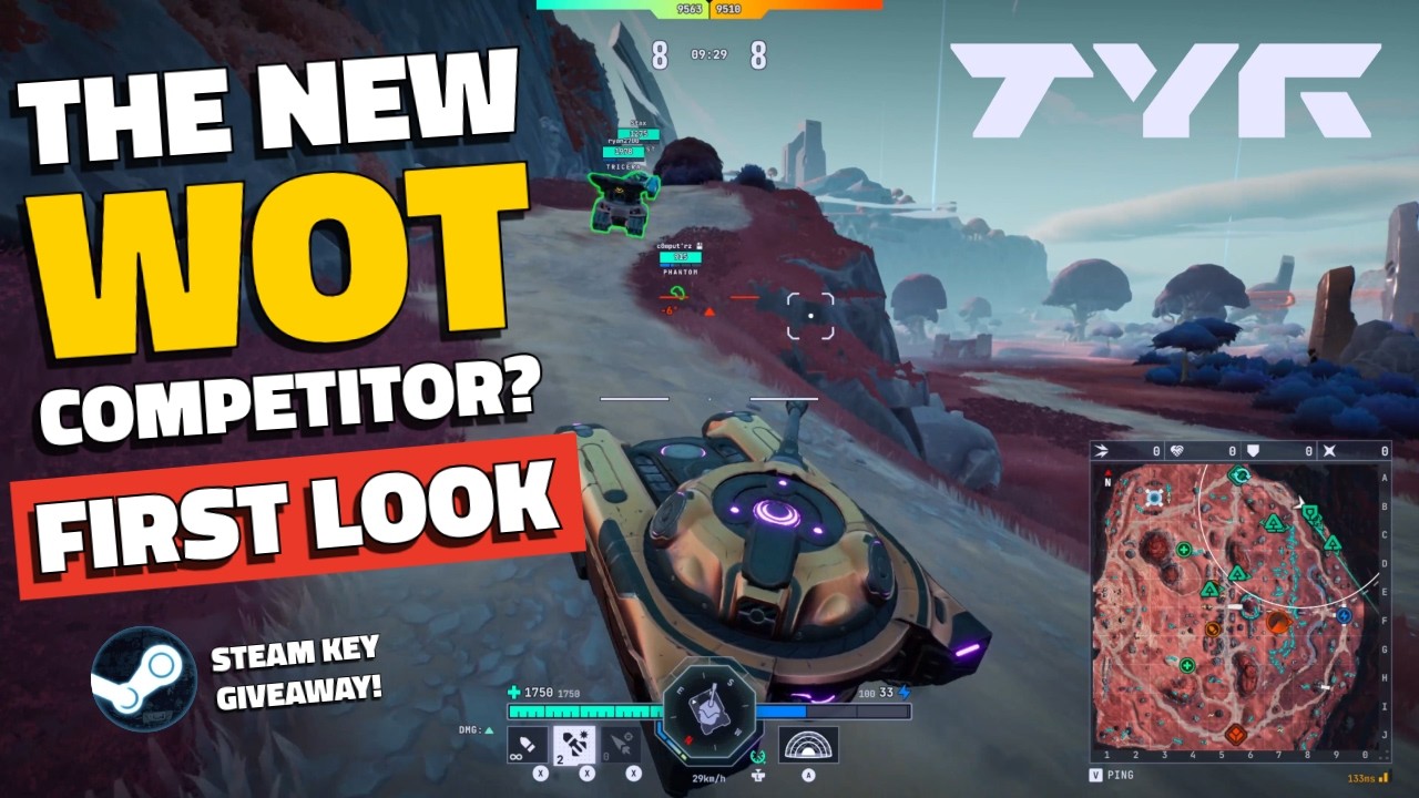 New Tank Game TYR Is SO COOL!