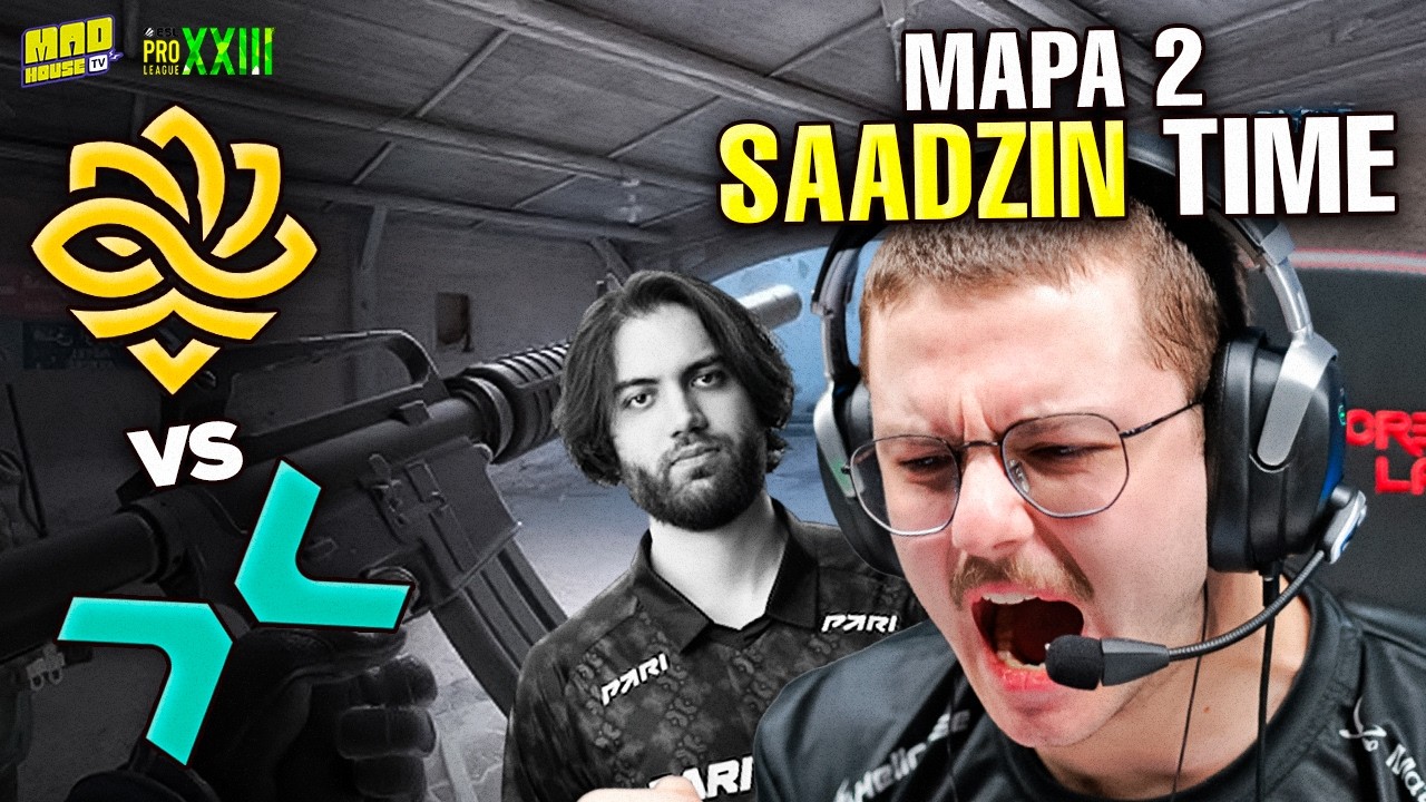 SAADZIN FATAL! 🩸 LEGACY X PARIVISION - MAPA 2 (MELHORES MOMENTOS) - ESL PRO LEAGUE SEASON 23